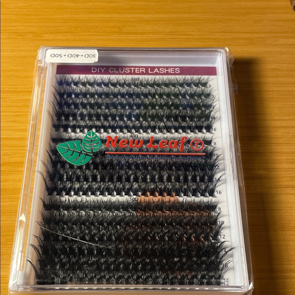 New Leaf DIY Cluster Lashes